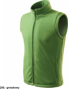 RIMECK Next 518 - ADLER - Kamizelka polarowa unisex, 280 g/m2, 100% poliester, - biały - rozmiar 4XL 6