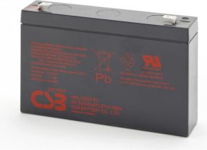 CSB Zestaw 2 akumulatorów HRL634W, 6V/9Ah, 34W (HRL634W F2x2) 1