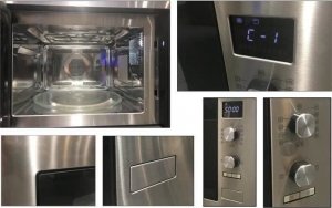 Kuchenka mikrofalowa Continental Edison CONTINENTAL EDISON CEMOC34IXE Kombinowana kuchenka mikrofalowa ze stali nierdzewnej 34L 5