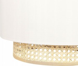 Lampa wisząca Beliani Lampa wisząca naturalna z beżowym YUMURI! 3