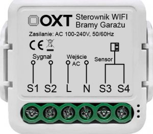 OXT Moduł OXT z Sensorem Kontaktronem do Bramy Garażu WiFi TUYA 2