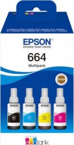 Tusz Epson Oryginalny Wkład Atramentowy EcoTank 664 Wielokolorowy 1
