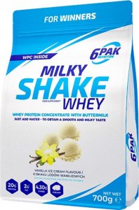 6PAK Nutrition 6PAK Nutrition Milky Shake Whey 700g Vanilia Ice Cream 1