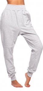 RENNWEAR PUMPY Dresowe spodnie z obniżonym krokiem melanż szary 172-176 cm / L-XL 1