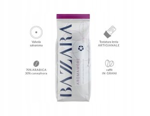 Kawa ziarnista Bazzara Kawa ziarnista Aroma More 1000 g 6
