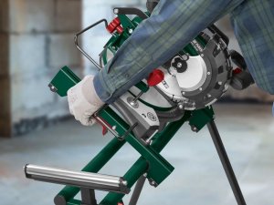 STÓŁ ROBOCZY WARSZTATOWY PODSTAWA UKOŚNICY PIŁY Parkside PUG 1550 A1 2