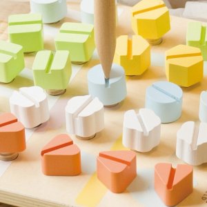 Classic World CLASSIC WORLD Drewniana Tablica Z Śrubkami do Wkręcania 4