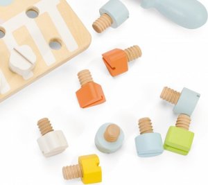 Classic World CLASSIC WORLD Drewniana Tablica Z Śrubkami do Wkręcania 6