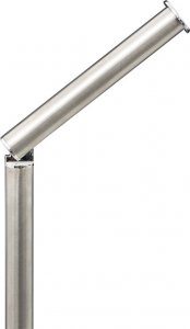 5five Stojak na papier toaletowy szary metalowy 2w1 loft 8