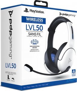 Słuchawki PDP PDP PS5/PS4 Słuchawki bezprzewodowe LVL50 White 8