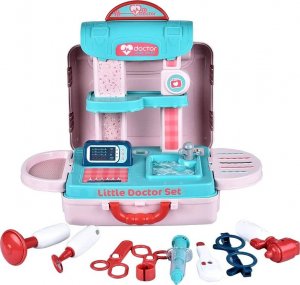 MAŁY LEKARZ Doktor Zestaw lekarski 2w1 walizka 2