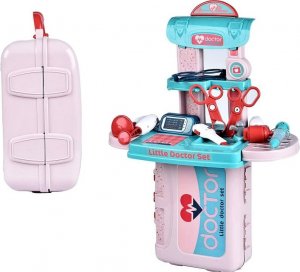 MAŁY LEKARZ Doktor Zestaw lekarski 2w1 walizka 4