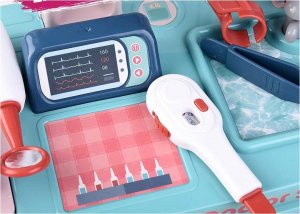 MAŁY LEKARZ Doktor Zestaw lekarski 2w1 walizka 5