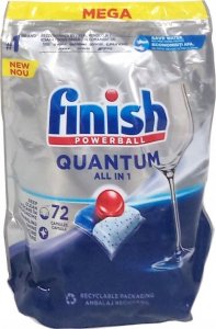 Finish Tabletki do zmywarki Quantum All in 1 72 szt. 1
