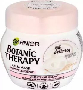 Garnier Garnier Botanic Therapy Maska nadająca miękkość Oat Delicacy - do delikatnych włosów i skóry głowy 300ml 1