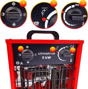 CLIMATIVE Polska nagrzewnica elektryczna Climative EH-5 kW 11
