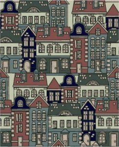 Things Home Trade Obrus Things Home Trade Town 140 cm x 25 m bawełna i poliester 1