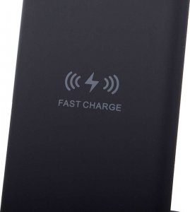 Ładowarka 4kom.pl Ładowarka indukcyjna szybka bezprzewodowa Qi 15W podstawka ładująca pionowa Czarna 17