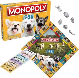 Hasbro Gra Hasbro C77690340 Monopoly Psy 1