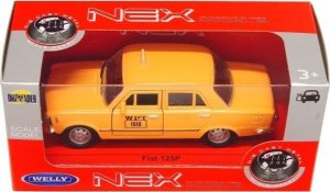 Welly Fiat 125p 1:39 Taxi pomarańczowy WELLY 1