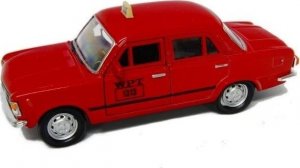 Welly Fiat 125p 1:39 Taxi czerwony WELLY 1