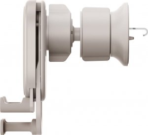 Baseus Baseus uchwyt samochodowy z wbudowaną ładowarką indukcyjną 15W na kratkę wentylacyjną nawiew szary 13