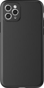 Hurtel Soft Case etui Xiaomi Poco C40 cienki silikonowy pokrowiec czarne 1
