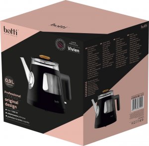 Czajnik Botti Czajnik elektryczny Botti Electronic Vivien 0,9 l czarny 10