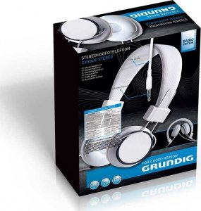 Słuchawki Grundig - Słuchawki nauszne neon (biały) 1