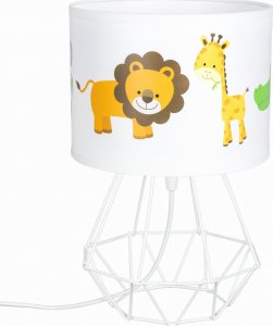 Solar Lampka dziecięca zwierzęta zoo lew, krokodyl, zyrafa 1