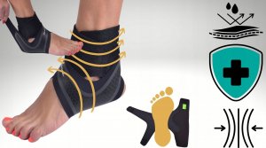 Fit4Med Stabilizator Stawu Skokowego Kostki Stopy Lewa Str 3