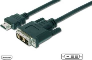Kabel Digitus HDMI - DVI-D 3m czarny (DK-330300-030-S) 1