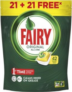 Fairy Tabletki do Zmywarki Lemon Fairy 42 1