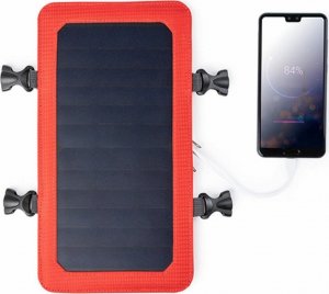 Plecak turystyczny walk genie Ładowarka plecakowa z panelem solarnym Walk Genie 146329 (10 Sztuk) - Czerwony 2