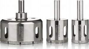 Smart Komplet otwornic diamentowych 4-68mm hex 10szt. (SM-25-SET10G) 14