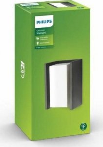 Kinkiet Philips Kinkiet Ścienny Philips E27 Bridge 970 Lm Antracyt 15 W (4000 K) 1