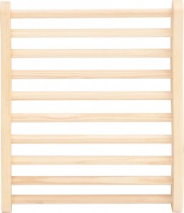 vidaXL vidaXL Oparcie do sauny w kształcie litery S, lite drewno sosnowe 2