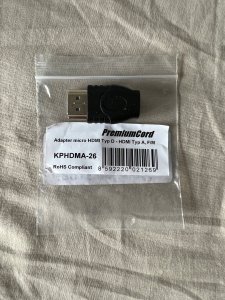 Adapter AV PremiumCord PremiumCord adapter micro HDMI Typ D samice - HDMI Typ A samec 2