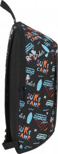 Safta Plecak Casual Surf Camp Safta M821A Czarny Pomarańczowy Jasnoniebieski (22 x 39 x 10 cm) 3