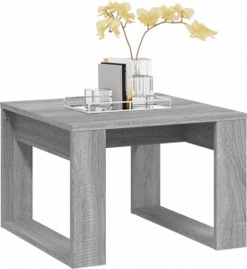 vidaXL Stolik boczny, szary dąb sonoma, 50x50x35 cm 4