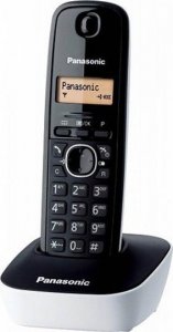 Telefon stacjonarny Panasonic Telefon Bezprzewodowy Panasonic Corp. KX-TG1611SPW 1