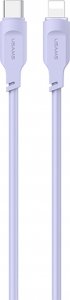 Kabel USB Usams USB-C - Lightning 1.2 m Fioletowy (brak) 16