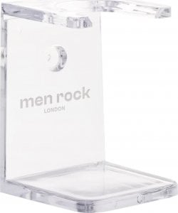 Men Rock Przezroczysty stojak na pędzel do golenia 1szt - Men Rock 1