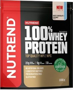 Nutrend NUTREND 100% Whey Protein 1000g White Chocolate Coconut 1