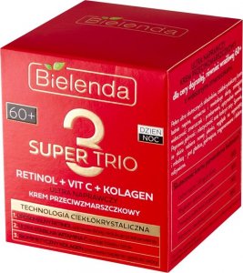 Bielenda Super Trio 60+ Ultra naprawczy krem przeciwzmarszczkowy na dzień i noc 50ml 2