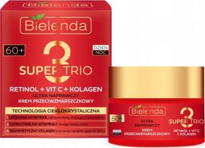 Bielenda Super Trio 60+ Ultra naprawczy krem przeciwzmarszczkowy na dzień i noc 50ml 1