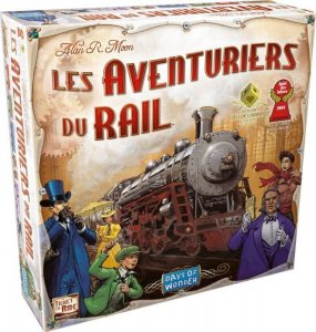 Asmodee ASMODEE - Les Aventuriers du Rail USA - Gra planszowa 1