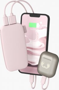 Powerbank Hama FRESH 'N REBEL POWERBANK 6000 MAH USB-C FAST CHARGING SMOKEY PINK 2