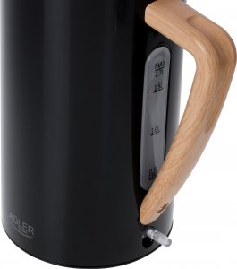 Czajnik Adler Czajnik elektryczny metalowy Adler AD 1347 1,7 L STRIX - czarny 5