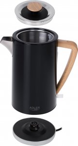 Czajnik Adler Czajnik elektryczny metalowy Adler AD 1347 1,7 L STRIX - czarny 6